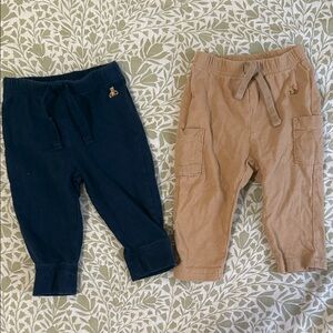 Baby gap Kids Navy and Tan Jogger Pants